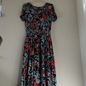 Annabelle cut-out back floral dress